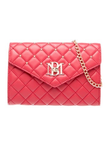 Badgley Mischka Leather Clutch