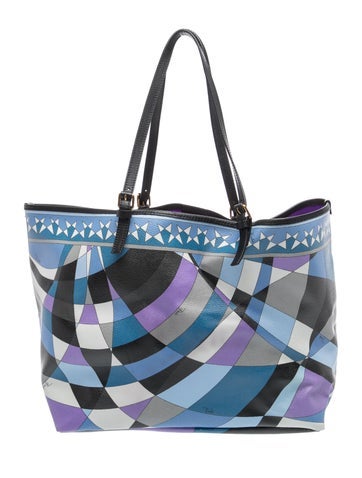 Emilio Pucci Leather Shoulder Bag