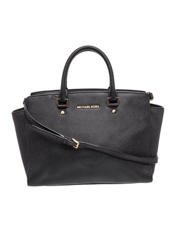 Saffiano Leather Shoulder Bag