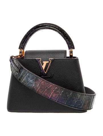 Taurillon Leather Capucines Mini