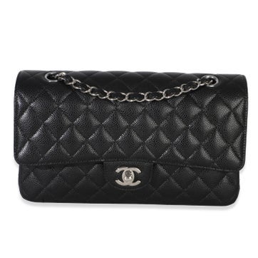 Leather Classic Double Flap Bag Medium