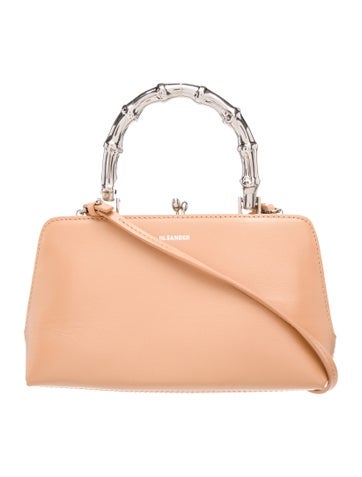 Leather Top Handle Bag