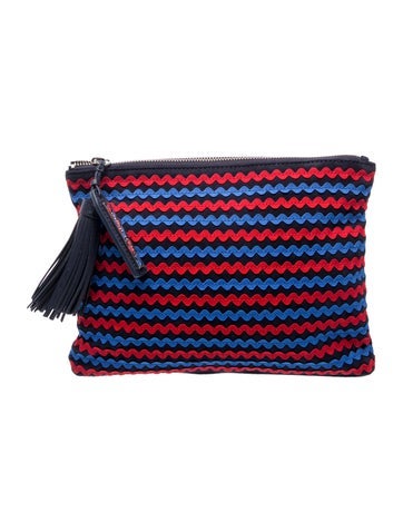 Suede Clutch