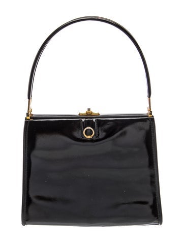 Leather Top Handle Bag
