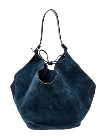 Khaite Suede Bucket Bag