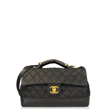 Calfskin Globe Trotter Flap Bag
