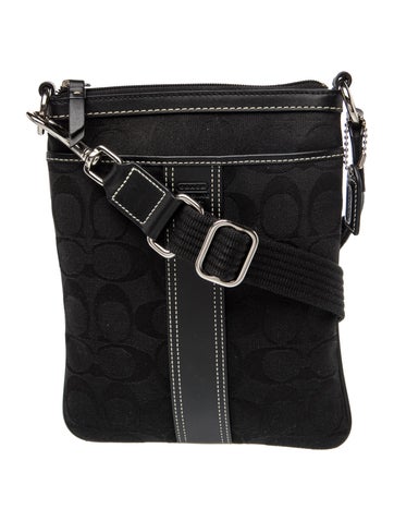 Canvas Signature Stripe Swingpack Small