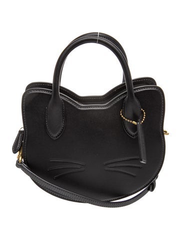 Leather Top Handle Bag w/ Tags