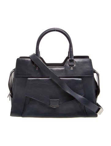 Leather Top Handle Bag