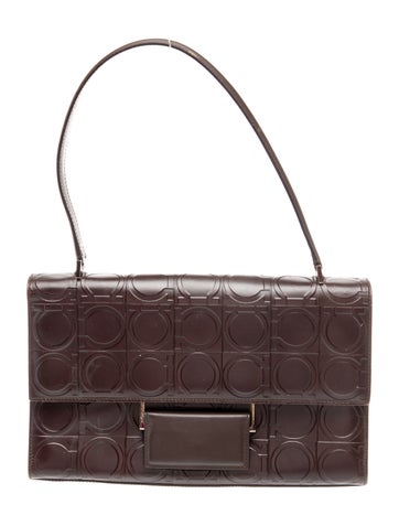 Leather Top Handle Bag