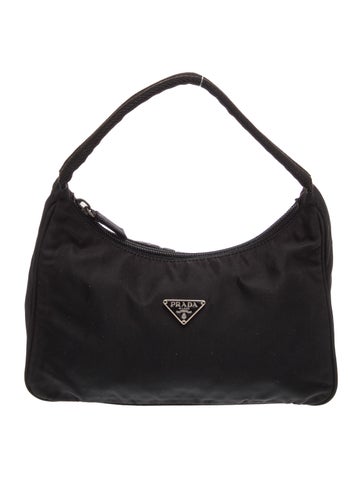 Tessuto Nylon Top Handle Bag
