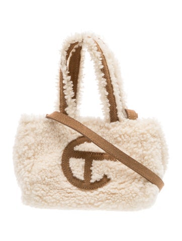 Telfar Shearling Top Handle Bag
