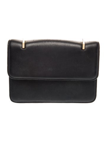 M2Malletier Leather Top Handle Bag