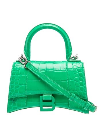 Embossed Leather Crossbody Bag