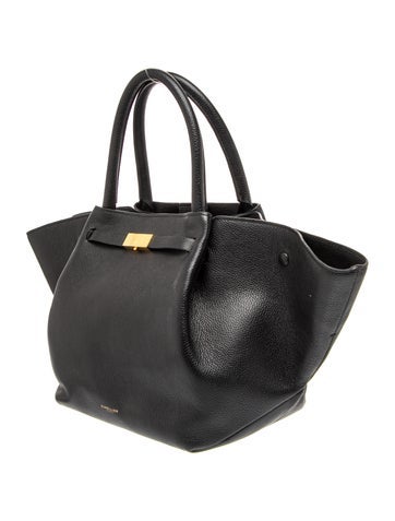 Leather Top Handle Bag