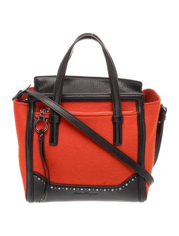 Wool Top Handle Bag