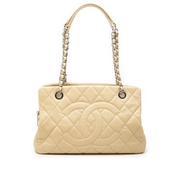 Calf Leather Petite Caviar Timeless Tote