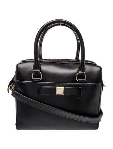 Leather Top Handle Bag
