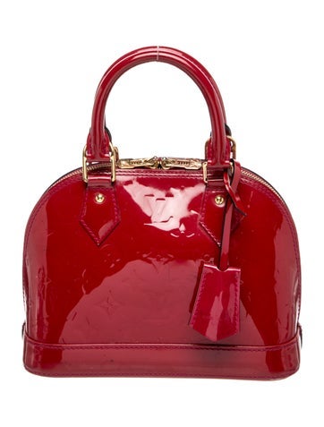 Monogram Vernis Top Handle Bag