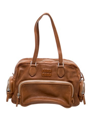 Miu Miu Leather Shoulder Bag