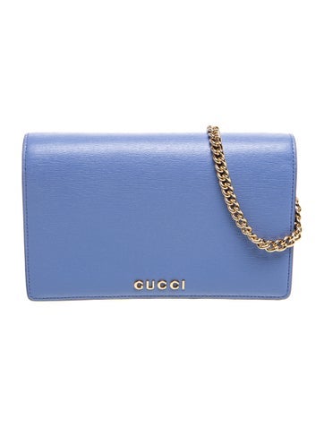 Leather Interlocking GG