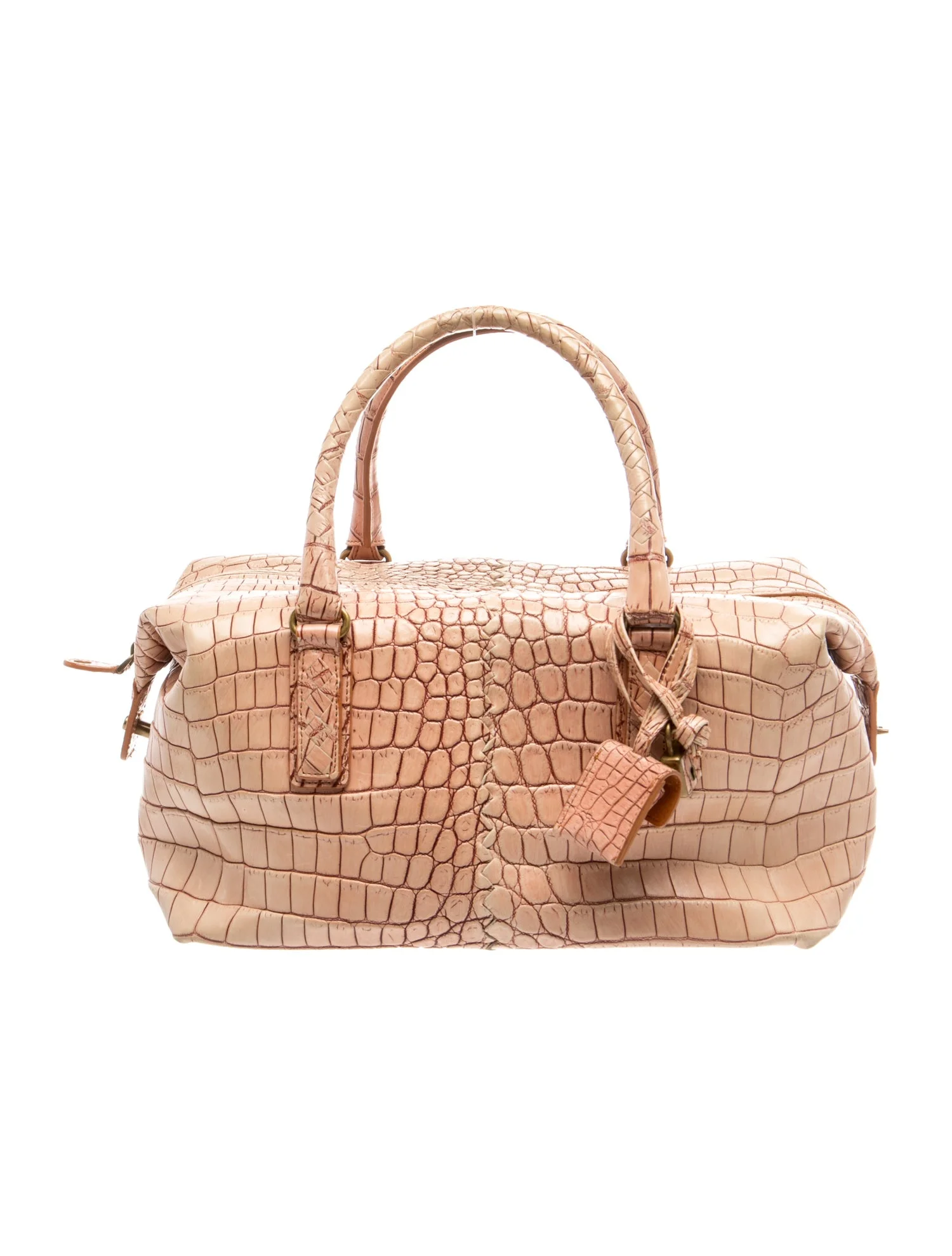 Intrecciato Top Handle Bag Vintage