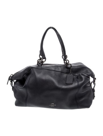 Leather Top Handle Bag