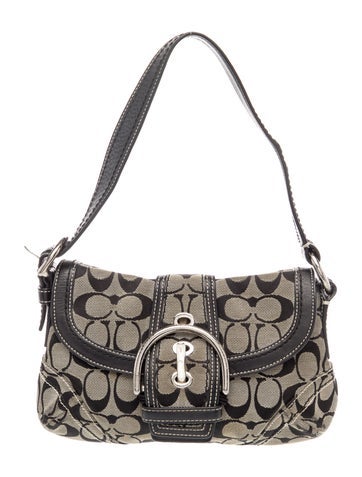 Coach Canvas Shoulder Bag
