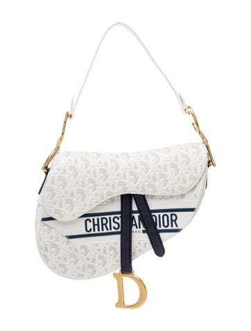 Oblique Jacquard Saddle