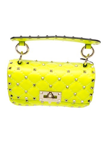 Rockstud Top Handle Bag