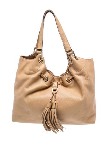 Leather Top Handle Bag
