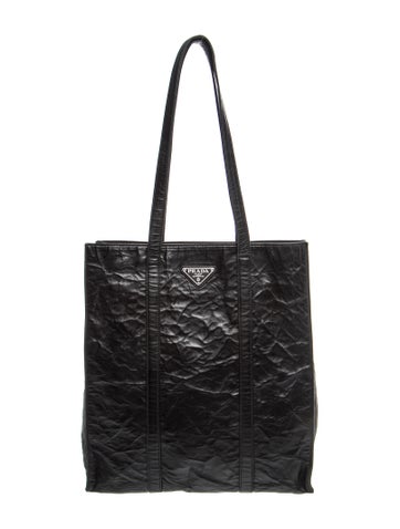 Enameled Metal Triangle Tote