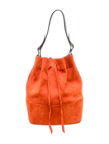 Suede Bucket Bag Vintage