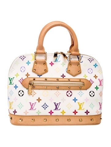 Multicolore Monogram Alma PM