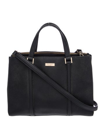Saffiano Leather Top Handle Bag