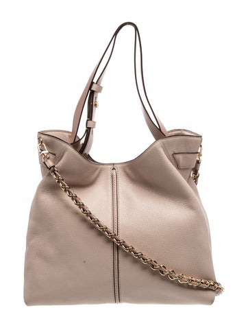 Leather Top Handle Bag
