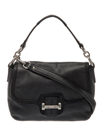 Leather Top Handle Bag
