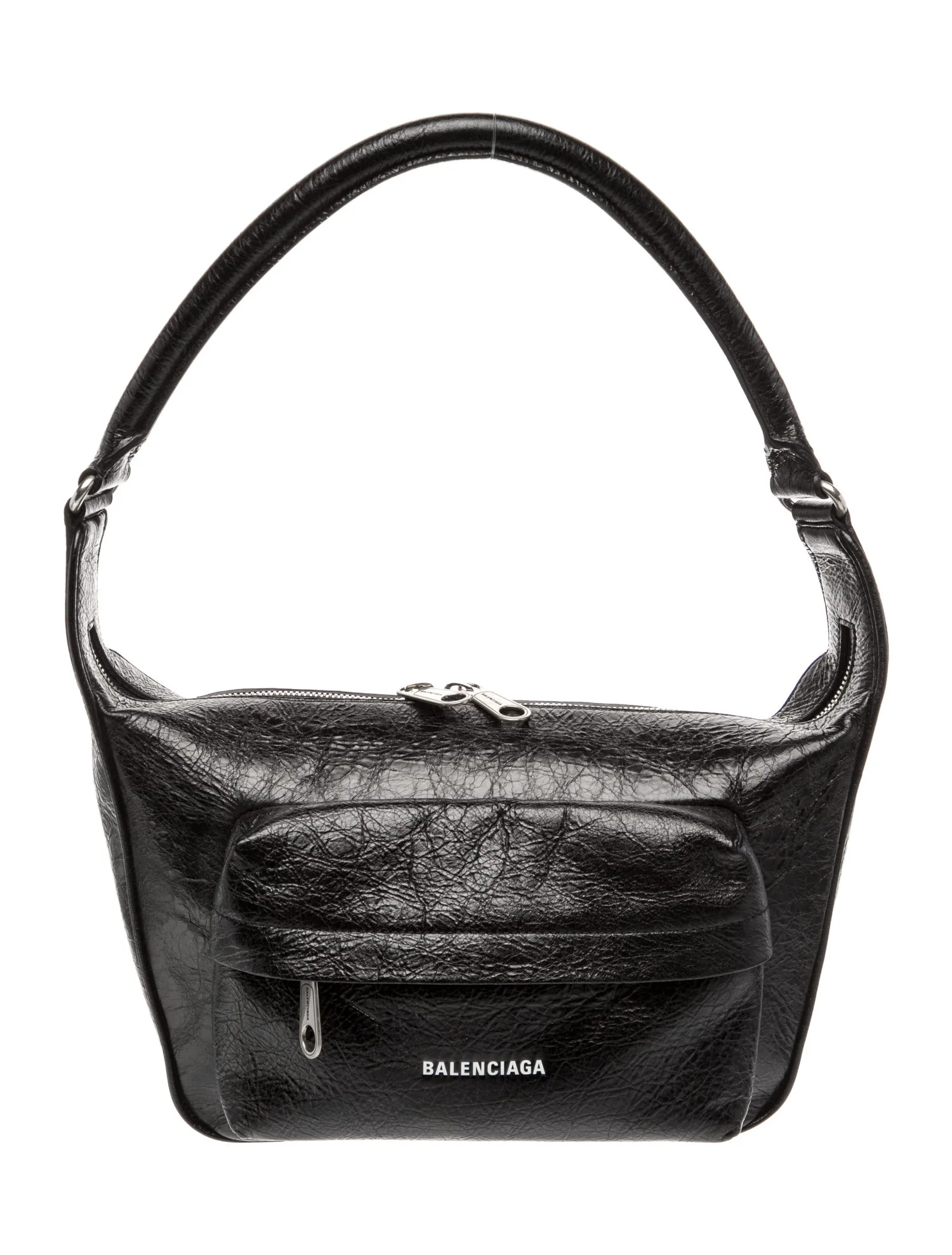 Balenciaga Leather Shoulder Bag 2023