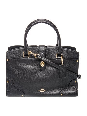 Leather Top Handle Bag