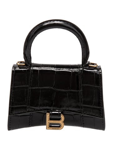 Embossed Leather Shoulder Bag