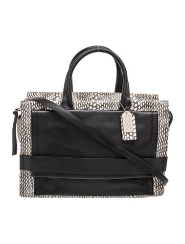 Signature Bleecker mixed-media carryall Small