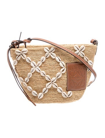 Raffia Crossbody Bag
