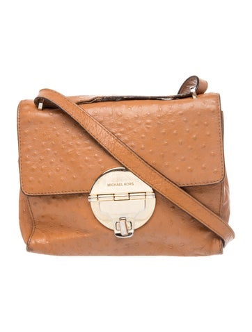 Embossed Leather Shoulder Bag