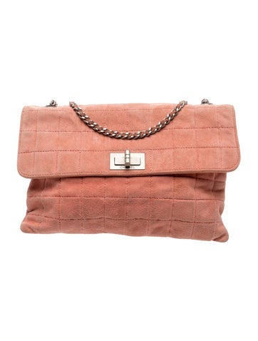 Square Quilt Reissue Accordion Flap Bag