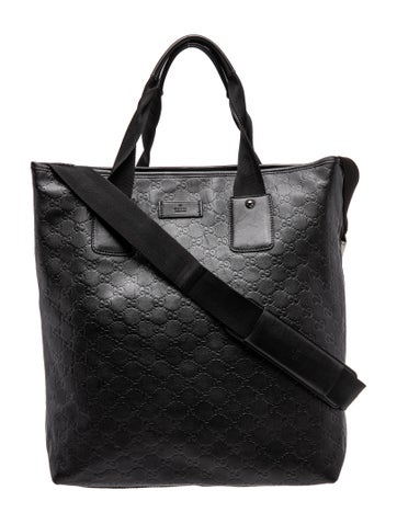 GG Vertical 2-Way Tote Large