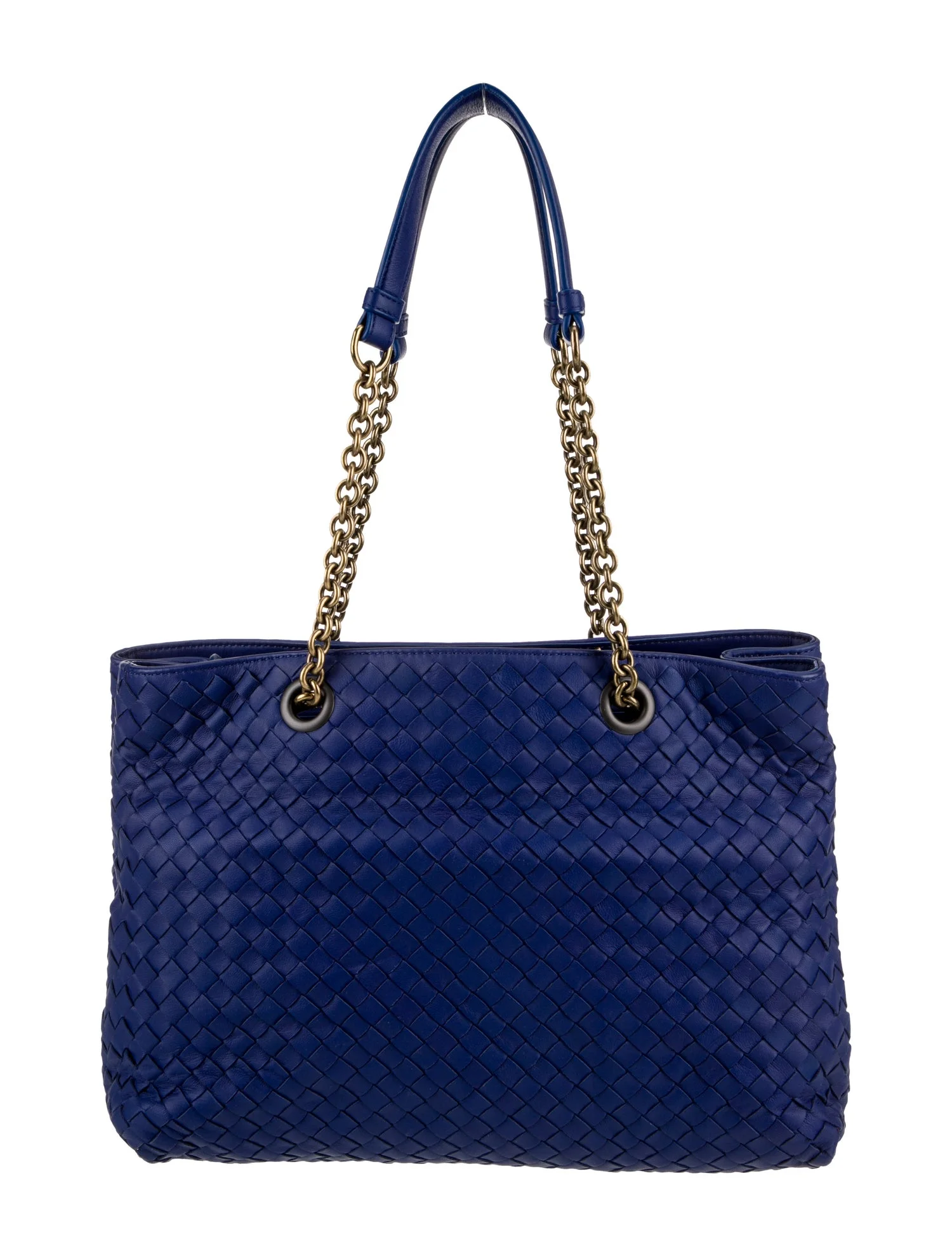 Bottega Veneta Intrecciato Chain Tote Medium