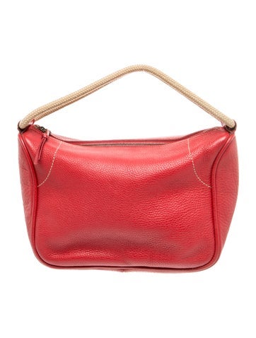 Leather Top Handle Bag