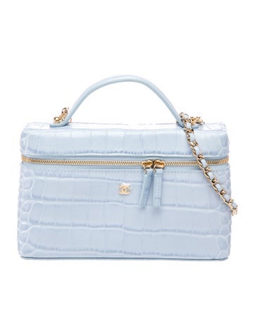 2026 Crocodile Embossed Slim Vanity Case w/Tags