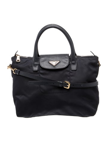 Saffiano Leather Top Handle Bag
