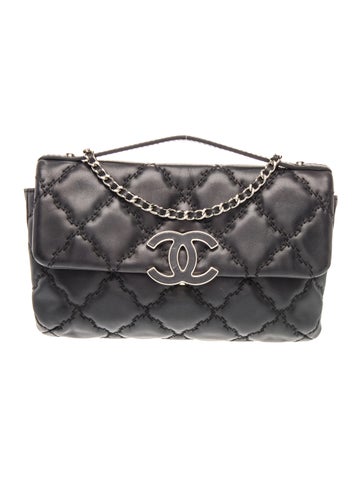 Double Stitch Hamptons Flap Bag